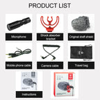 YICHUANG YC-VM100 3.5mm Port Portable Pointing Noise Reduction Microphone – Durable Build, Easy to Use