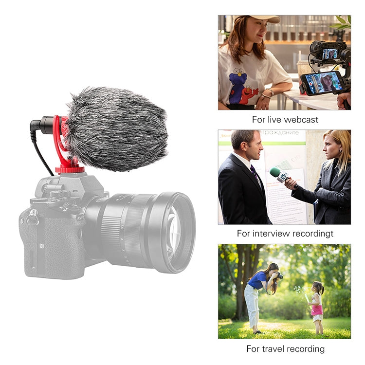 YICHUANG YC-VM100 3.5mm Port Portable Pointing Noise Reduction Microphone – Durable Build, Easy to Use