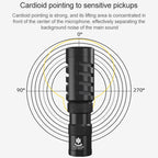 YICHUANG YC-VM100 3.5mm Port Portable Pointing Noise Reduction Microphone – Durable Build, Easy to Use