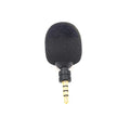 MK-5 4 Level Pin 3.5mm Gold Plated Plug Live Mobile Phone Tablet Laptop Mini Bend Microphone, 4 Level Pin 4 Level Pin
