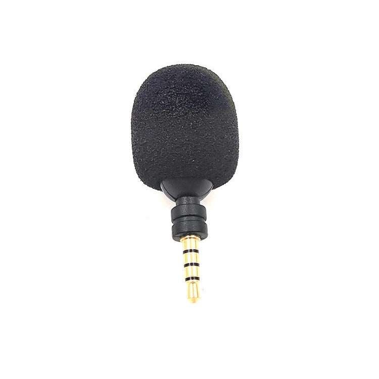 MK-5 4 Level Pin 3.5mm Gold Plated Plug Live Mobile Phone Tablet Laptop Mini Bend Microphone, 4 Level Pin 4 Level Pin