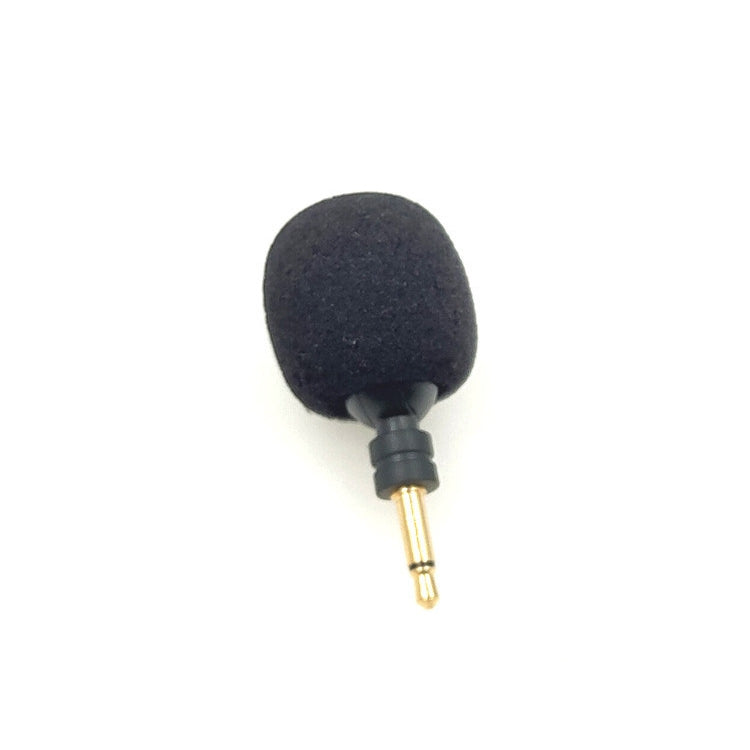 MK-5 Mono 3.5mm Gold Plated Plug Live Mobile Phone Tablet Laptop Mini Bend Microphone, Mono Mono