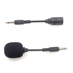 ZJ002MR-01 Mono 3.5mm Plug Bluetooth Wireless Interpreter Tour Guide Megaphone Straight Microphone, Mono