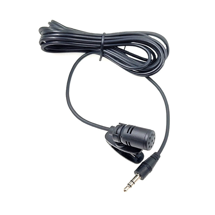 ZJ002MR Stereo 3.5mm Straight Plug Car Sun Visor Wireless Interpreter Tour Guide Megaphone Lavalier Wired Microphone, Length: 3m, Stereo 3.5mm – Durable Build, Easy to Use