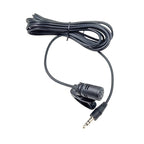 ZJ002MR Stereo 3.5mm Straight Plug Car Sun Visor Wireless Interpreter Tour Guide Megaphone Lavalier Wired Microphone, Length: 3m, Stereo 3.5mm – Durable Build, Easy to Use