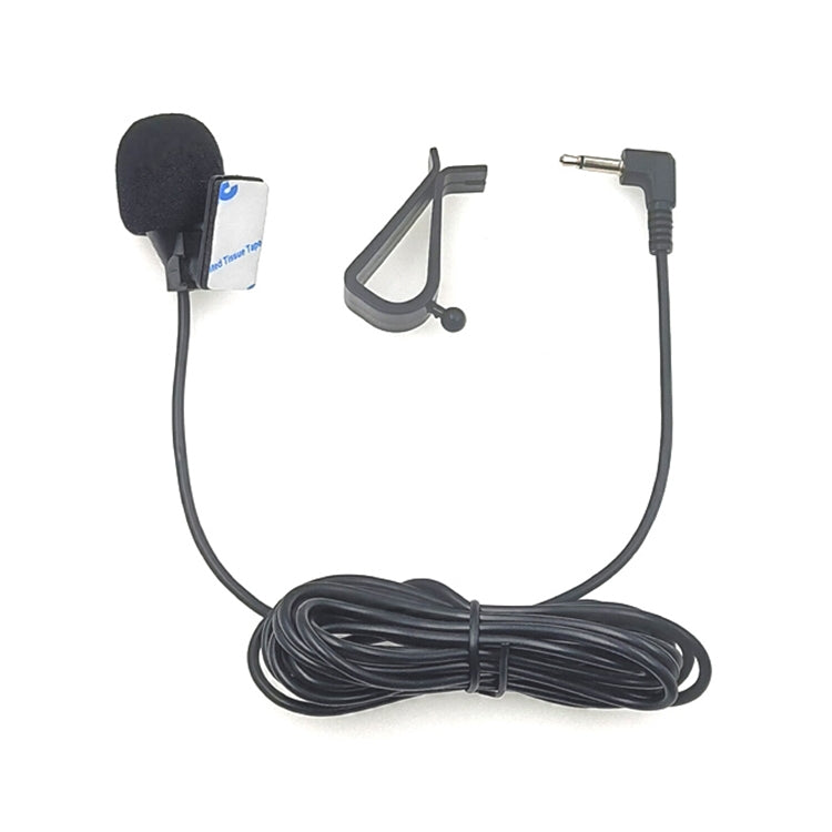 ZJ015MR Mono 2.5mm Angle Head Plug Car Navigation DVD External Paste Microphone, Length: 3m, Mono 2.5mm Angle Head Mono 2.5mm Angle Head