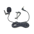 ZJ015MR Stereo 3.5mm Angle Head Plug Car Navigation DVD External Paste Microphone, Length: 3m, Stereo 3.5mm Angle Head Stereo 3.5mm Angle Head