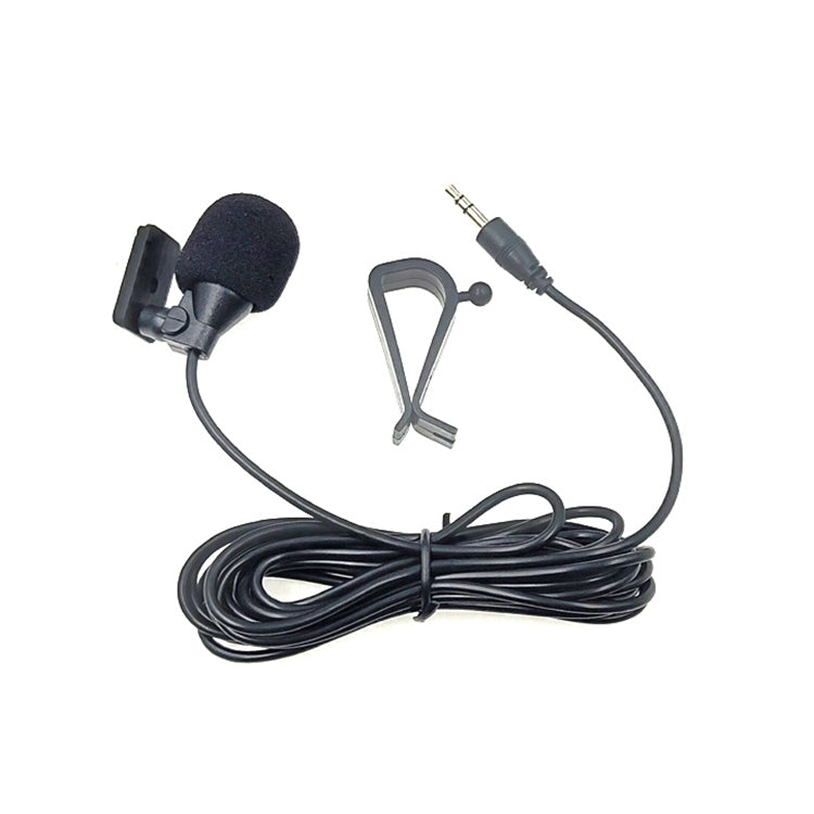 ZJ015MR Stereo 2.5mm Straight Plug Car Navigation DVD External Paste Microphone, Length: 3m, Stereo 2.5mm Straight Stereo 2.5mm Straight