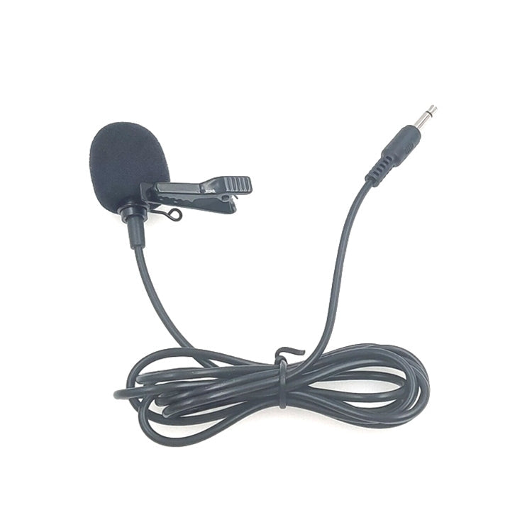 ZJ031MR Mono 2.5mm Straight Plug Tour Guide Megaphone Lavalier Wired Microphone, Length: 1.5m, 2.5mm 2.5mm