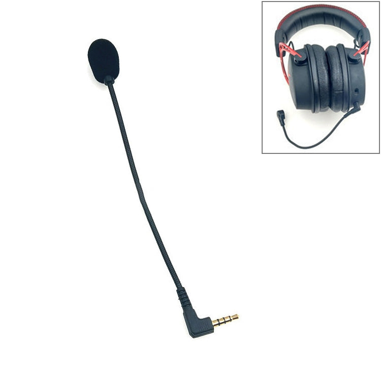ZJ033MR-03 19cm 4 Level Pin 3.5mm Angle Head Plug Gaming Headset Sound Card Live Microphone, 17cm 4 Level Pin Angle Head 17cm 4 Level Pin Angle Head