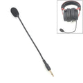 ZJ033MR-03 19cm Mono 3.5mm Straight Plug Gaming Headset Sound Card Live Microphone, 17cm Mono Straight Plug 17cm Mono Straight Plug
