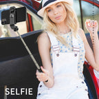 L03 Aluminum Alloy Foldable Bluetooth Tripod Selfie Stick, L03 Black – Bluetooth, Aluminum Alloy