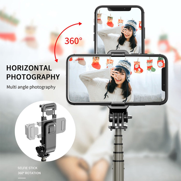 L03 Aluminum Alloy Foldable Bluetooth Tripod Selfie Stick, L03 Black – Bluetooth, Aluminum Alloy