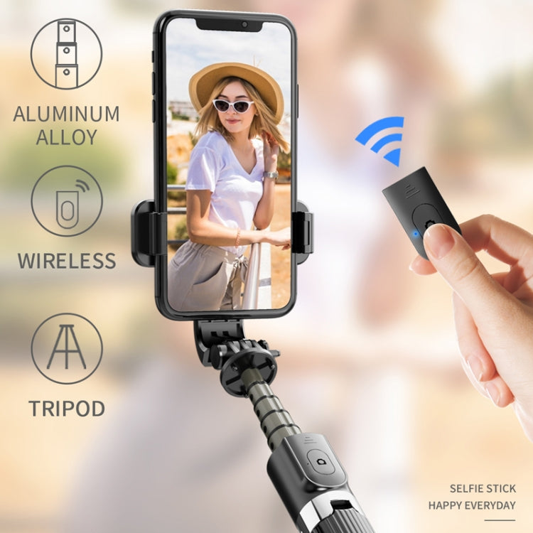 L03 Aluminum Alloy Foldable Bluetooth Tripod Selfie Stick, L03 Black – Bluetooth, Aluminum Alloy
