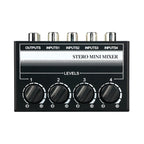 CX400 Audio Stereo Hub 4 Channel Mixer Controller