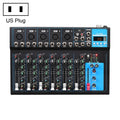 F7 Home 7-channel Bluetooth USB Reverb Mixer, US Plug, F7 US Plug – Bluetooth, TPU F7 US Plug
