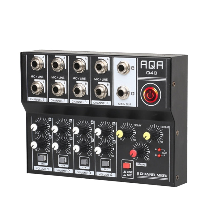 AQA 8-channel Mixer Microphone Effector Default Title