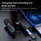 AP003 Mini Smart Noise Reduction Wireless Lavalier Microphone, One by One