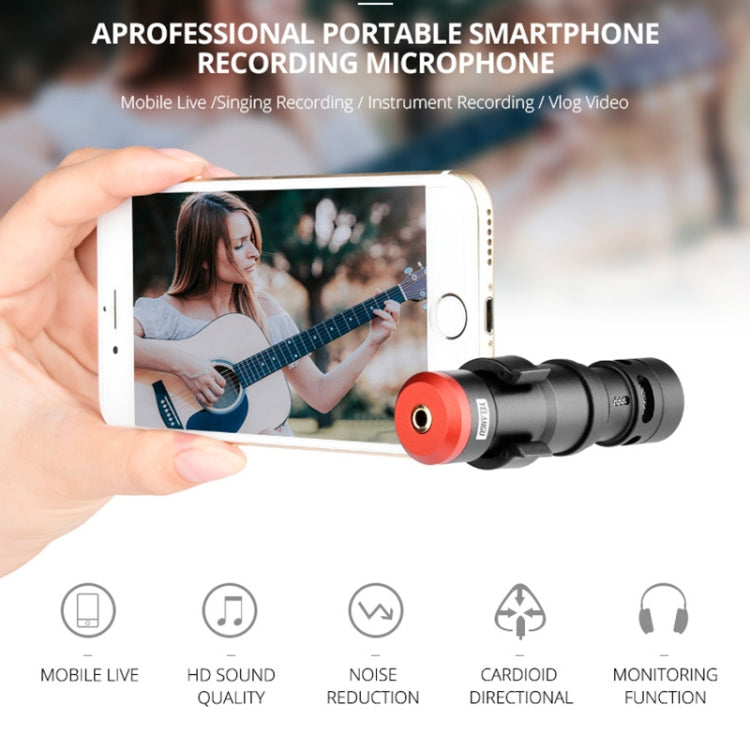 YELANGU MIC06 Live Broadcast Smartphone Recording Microphone, MIC06 – Durable Build, Easy to Use