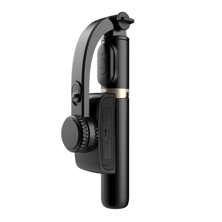 Q08 Gimbal Stabilizer Bluetooth Remote Control Tripod Selfie Stick, Q08 (Black) Q08 (Black) Black