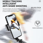 Q08 Gimbal Stabilizer Bluetooth Remote Control Tripod Selfie Stick, Q08 (Black)