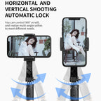 Q08 Gimbal Stabilizer Bluetooth Remote Control Tripod Selfie Stick, Q08 (Black)