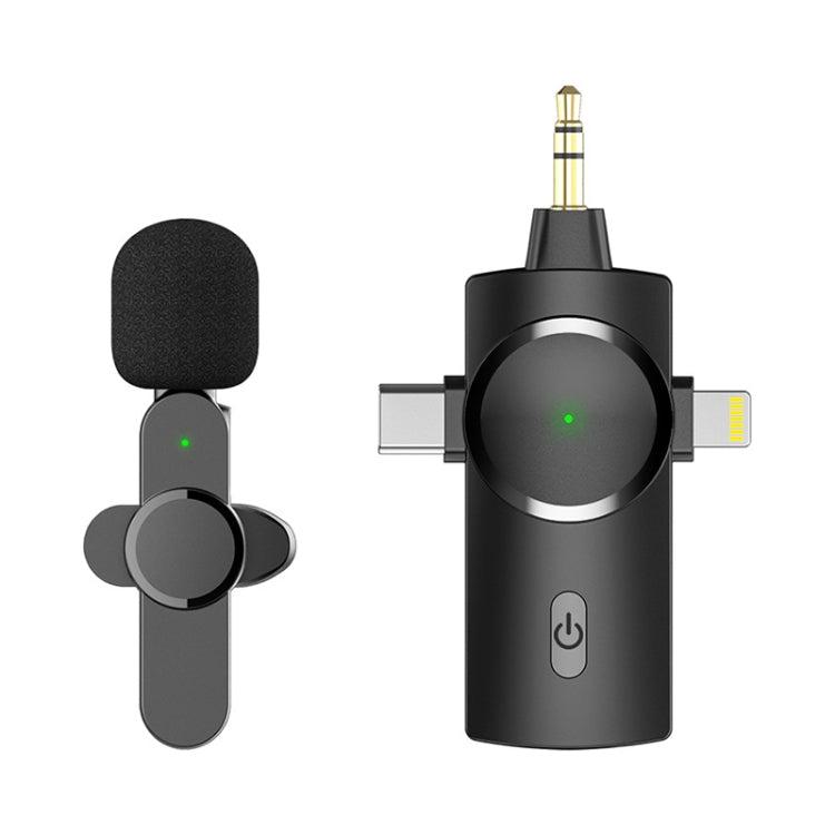 AP031-1 3 in 1 Noise Reduction Lavalier Wireless Microphone, AP031-1 AP031-1