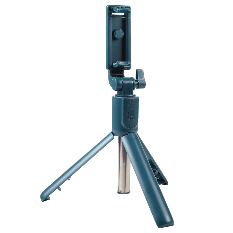 R1 Multifunctional Bluetooth Tripod Selfie Stick Dark Green