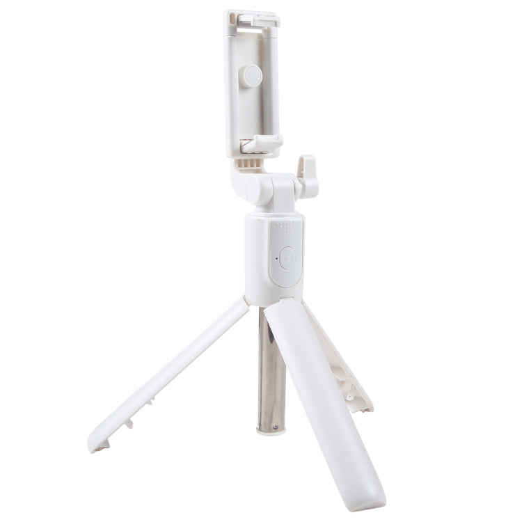 R1 Multifunctional Bluetooth Tripod Selfie Stick White