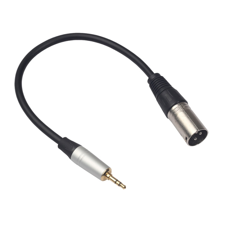 TC210KM173 3.5mm Male to XLR Male Audio Cable, Length: 0.3m, 3.5mm Male to XLR Male 3.5mm Male to XLR Male