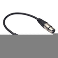 TC210KF183 3.5mm Male to XLR Female Audio Cable, Length: 0.3m, 3.5mm Male to XLR Female – Durable Build, Easy to Use 3.5mm Male to XLR Female