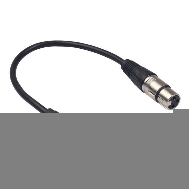 TC210KF183 3.5mm Male to XLR Female Audio Cable, Length: 0.3m, 3.5mm Male to XLR Female 3.5mm Male to XLR Female