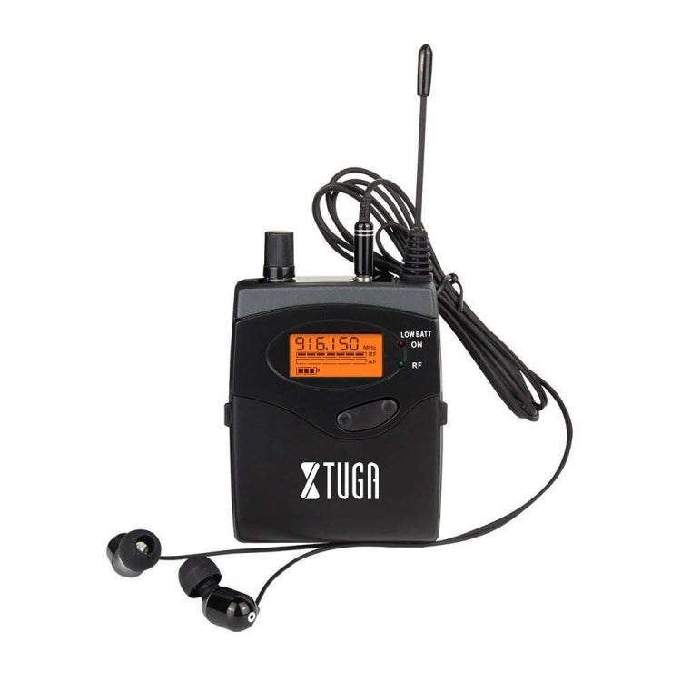 XTUGA RW2080 UHF Wireless Stage Singer In-Ear Monitor System Single BodyPack Receiver, RW2080 Receiver Bodypack RW2080 Receiver Bodypack