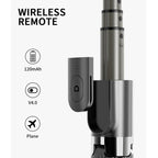 L08 Adjustable Gimbal Stabilize Bluetooth Self-timer Pole Tripod Selfie Stick