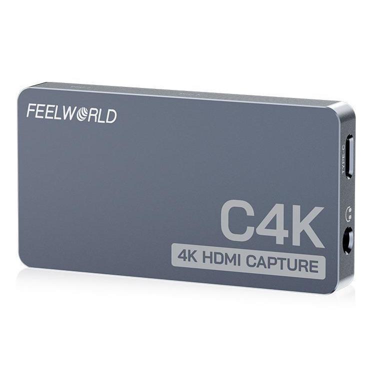 FEEWORLD C4K Video Capture 4K HDMI 60Hz In and Out USB-C Plug and Play for Streaming Gaming Video Conference Default Title