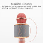 for Notebook, PC, Speaker, Headphone, iPad, iPhone, Galaxy, Huawei, Xiaomi, LG, HTC and Other Smart Phones, WS-858 (Gold), WS-858 (Blue), WS-858 (Rose Gold), WS-858 (Silver), WS-858 (Black), WS-858 (Pink) – Bluetooth