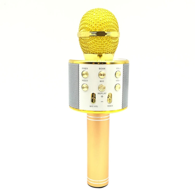 for Notebook, PC, Speaker, Headphone, iPad, iPhone, Galaxy, Huawei, Xiaomi, LG, HTC and Other Smart Phones, WS-858 (Gold), WS-858 (Blue), WS-858 (Rose Gold), WS-858 (Silver), WS-858 (Black), WS-858 (Pink) – Bluetooth WS-858 (Gold) Gold