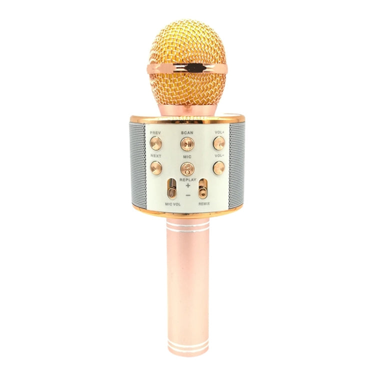 for Notebook, PC, Speaker, Headphone, iPad, iPhone, Galaxy, Huawei, Xiaomi, LG, HTC and Other Smart Phones, WS-858 (Gold), WS-858 (Blue), WS-858 (Rose Gold), WS-858 (Silver), WS-858 (Black), WS-858 (Pink) – Bluetooth WS-858 (Rose Gold) Rose Gold