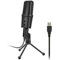 Yanmai SF-970 Professional Condenser Sound Recording Microphone with Tripod Holder & USB Cable , Cable Length: 1.8m Default Title