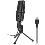Yanmai SF-970 Professional Condenser Sound Recording Microphone with Tripod Holder & USB Cable , Cable Length: 1.8m Default Title