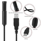 Yanmai SF-558 Mini Professional USB Studio Stereo Condenser Recording Microphone, Cable Length: 15cm