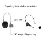 ASiNG WM01 2.4GHz Wireless Audio Transmission Electronic Pickup Microphone, Transmission Distance: 50m, WM01
