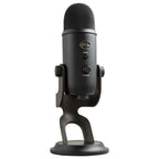 Logitech Blue Yeti USB Condenser Microphone, Blue Yeti(Black), Blue Yeti(Blue), Blue Yeti(Silver) – TPU Blue Yeti(Black) Black