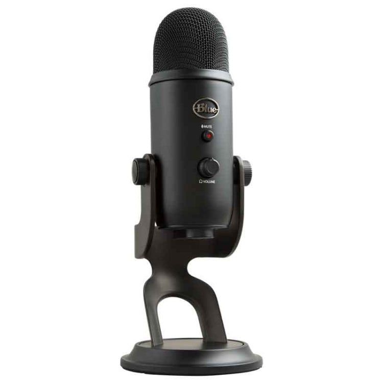 Logitech Blue Yeti USB Condenser Microphone, Blue Yeti(Black), Blue Yeti(Blue), Blue Yeti(Silver) – TPU Blue Yeti(Black) Black