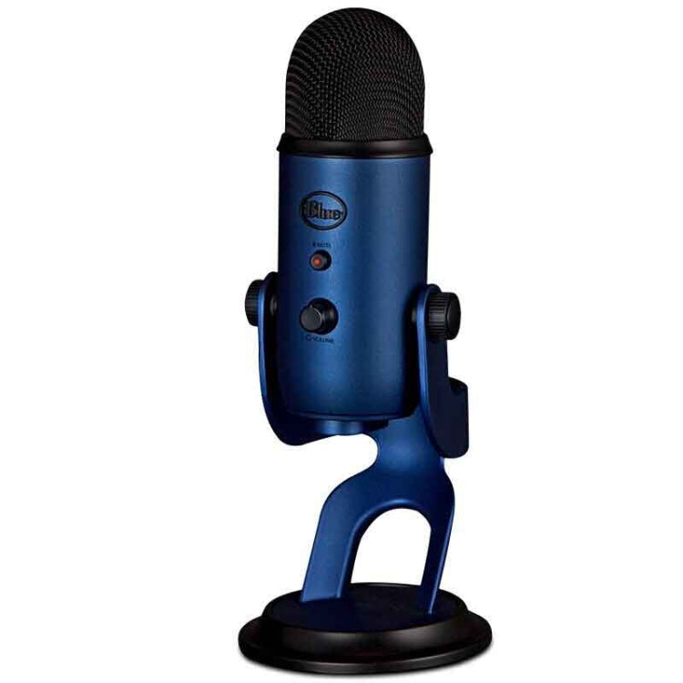 Logitech Blue Yeti USB Condenser Microphone, Blue Yeti(Black), Blue Yeti(Blue), Blue Yeti(Silver) – TPU Blue Yeti(Blue) Blue
