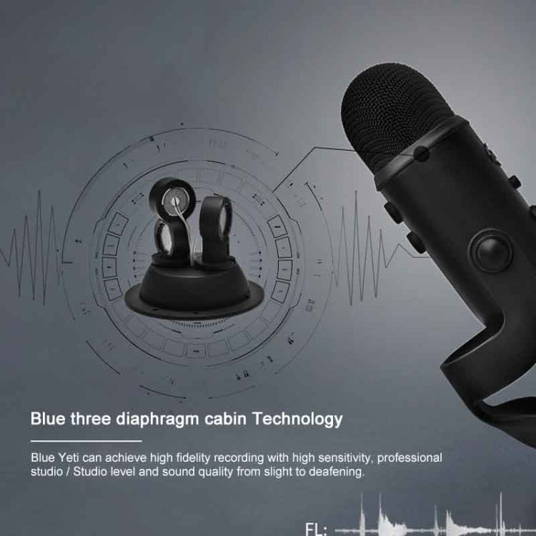 Logitech Blue Yeti USB Condenser Microphone, Blue Yeti(Black), Blue Yeti(Blue), Blue Yeti(Silver) – TPU