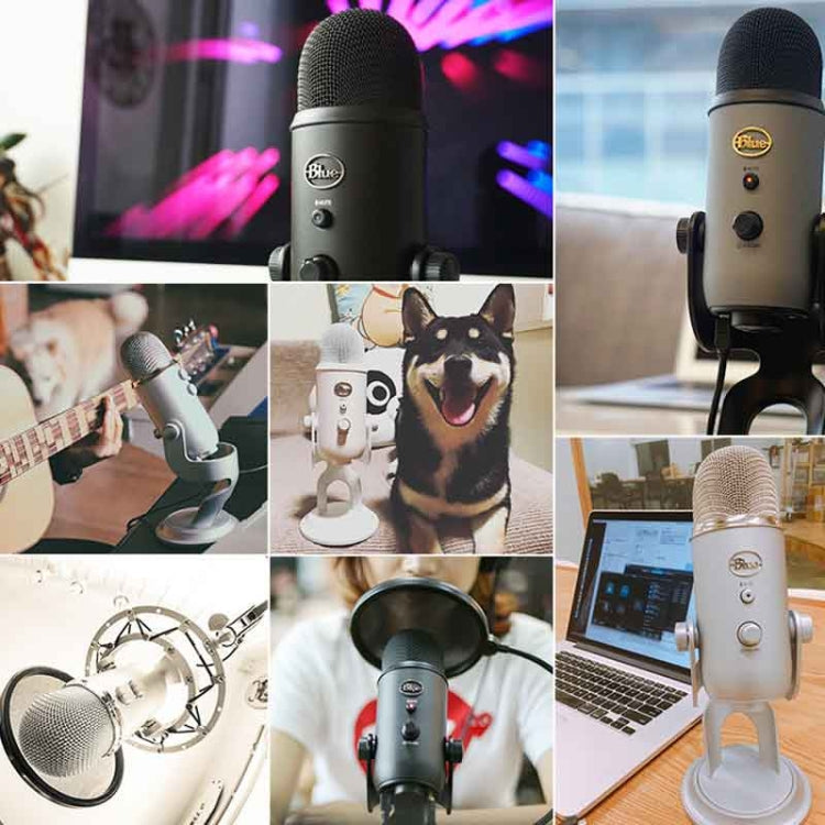 Logitech Blue Yeti USB Condenser Microphone, Blue Yeti(Black), Blue Yeti(Blue), Blue Yeti(Silver) – TPU