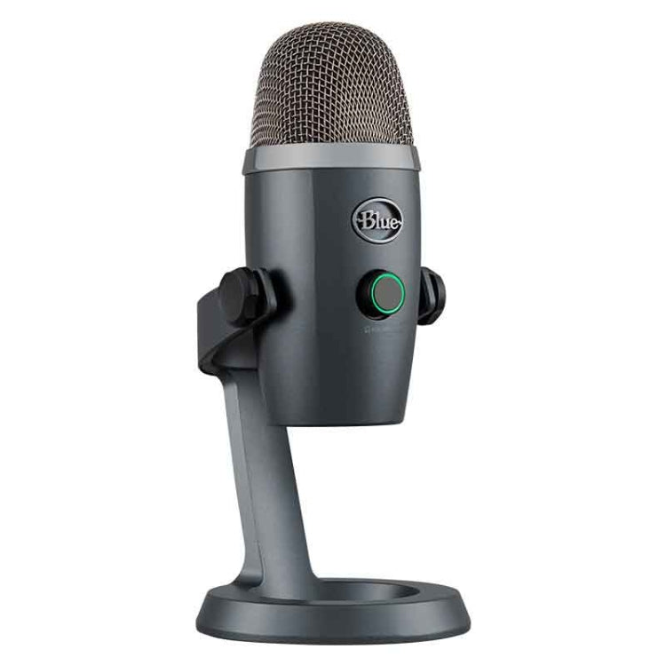 Logitech Blue Yeti Nano Condenser Digital USB Live Broadcast Microphone, Blue Yeti Nano – Durable Build, Easy to Use