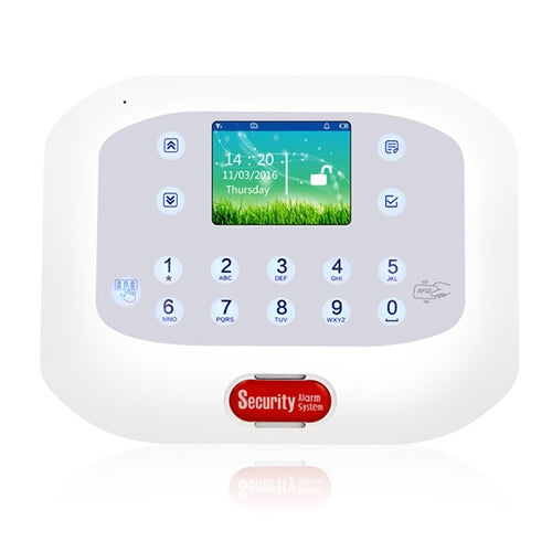 DY-GSM50A 8 in 1 Kit 315MHz / 433MHz Wireless GSM/PSTN Intelligent Anti-Burglar Alarm System, Touch Panel LCD Screen, DY-GSM50A DY-GSM50A