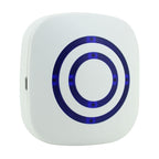 FY-0256 2 in 1 PIR Infrared Sensors (Transmitter + Receiver) Wireless Doorbell Alarm Detector for Home / Office / Shop / Factory, EU Plug, FY-0256 Doorbell Alarm Detector, FY-0256 Doorbell Alarm